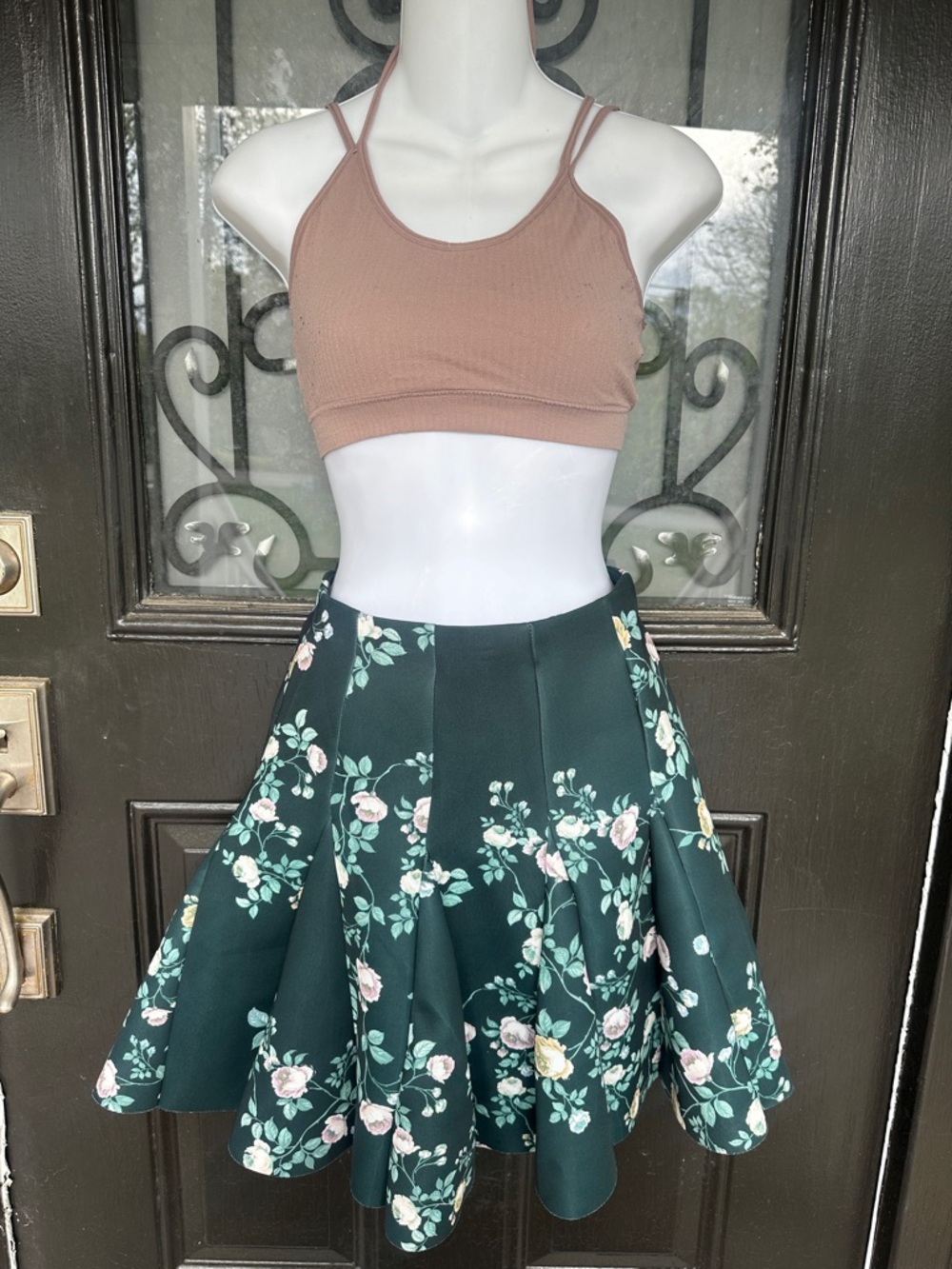 NWT Flirty Godet Skirt